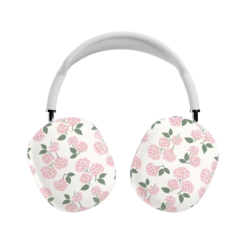 Nantucket Cottage | Pink Hydrangea AirPods Max Case
