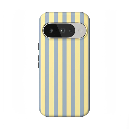 Coastline Stripes | Blue & Yellow Case