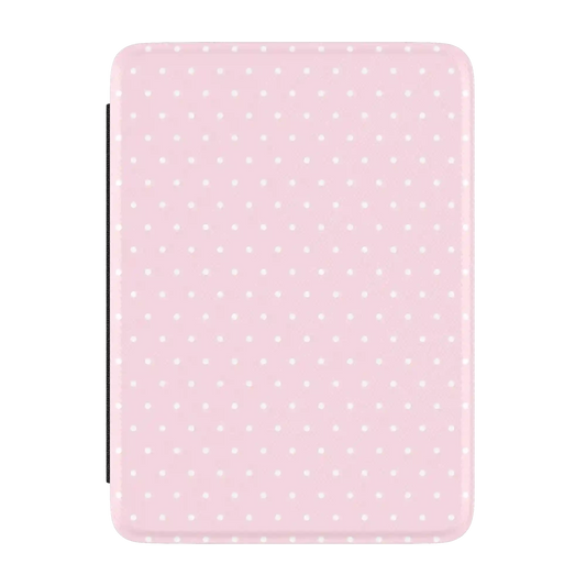 On the Dot | Pink & White Polka Dot Kindle Case