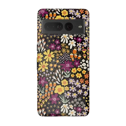 Falling for You | Plum Floral Google Pixel Case