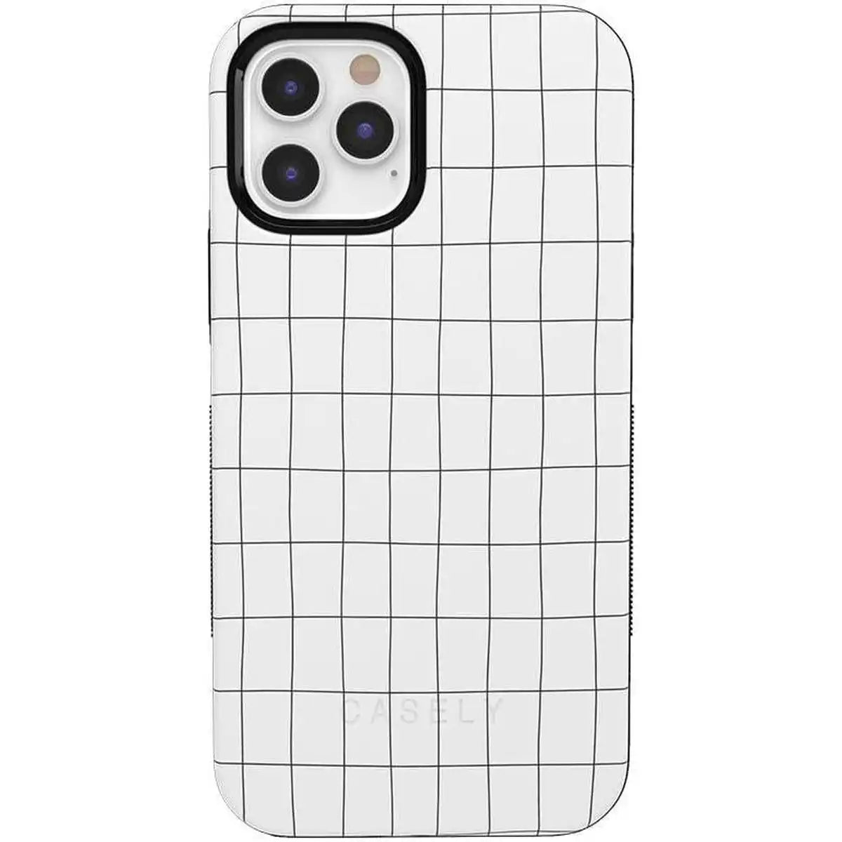 Off the Grid | White & Black Lined Case