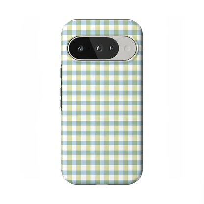 Pastel Picnic | Blue & Green Gingham Case