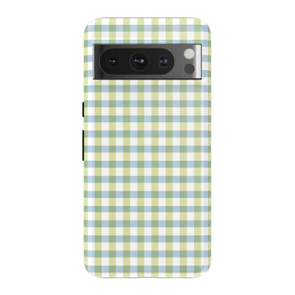 Pastel Picnic | Blue & Green Gingham Case