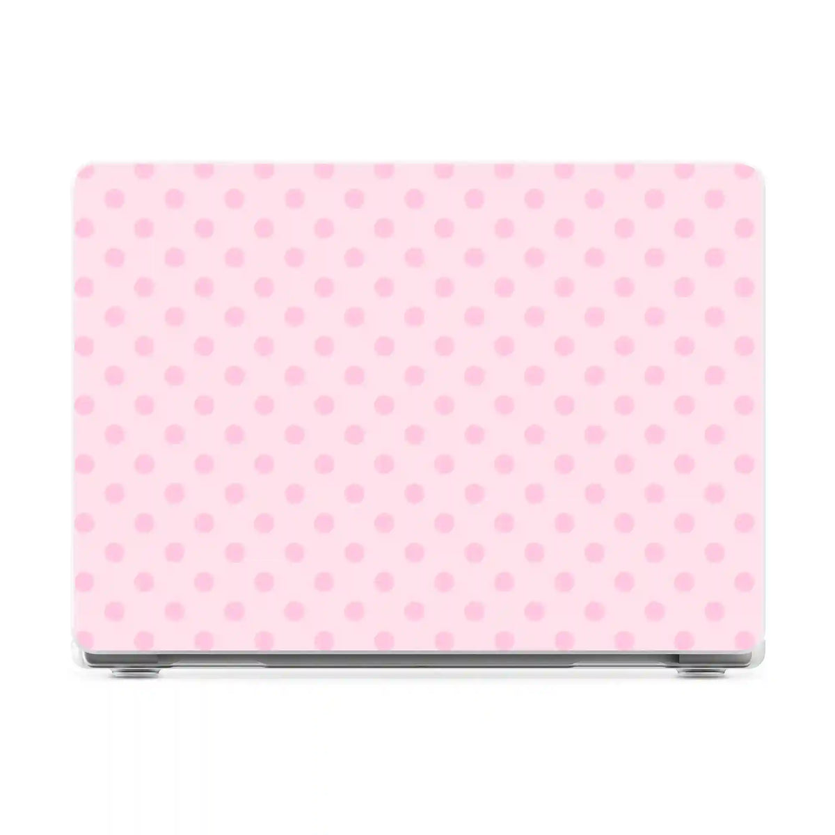 Spotted in SoHo | Pink Polka Dot Laptop Shell