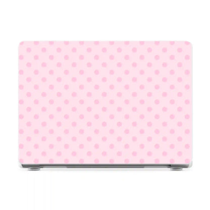 Spotted in SoHo | Pink Polka Dot Laptop Shell