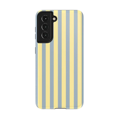Coastline Stripes | Blue & Yellow Case
