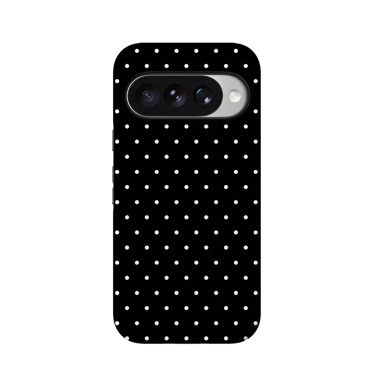 On the Dot | White Polka Dot Case