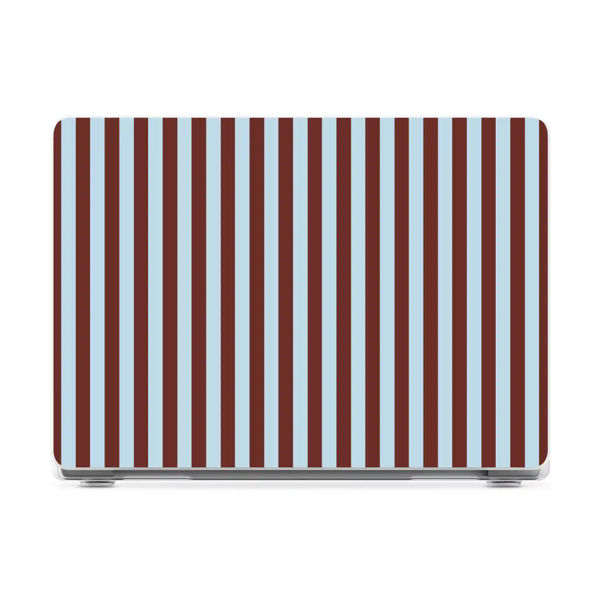 Sunday in Brooklyn | Blue Stripes Laptop Shell