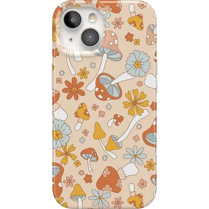 Mushroom Magic | Retro Floral Case