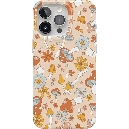 Mushroom Magic | Retro Floral Case