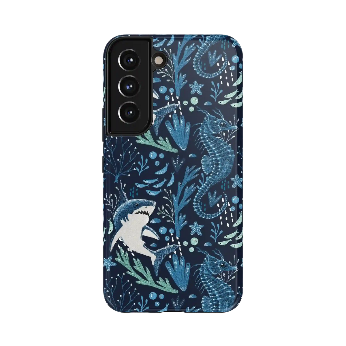 Midnight Reef | Shark Print Case