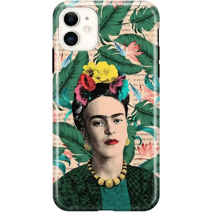 Find Your Muse | Frida Kahlo Portrait Floral Case