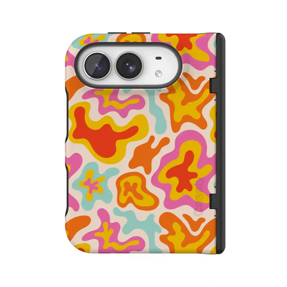 Tropical Color Splash | Abstract Retro Case