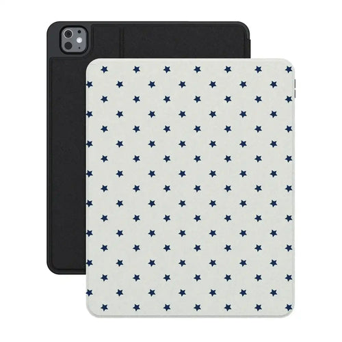 Tiny Stars | Blue & White iPad Case