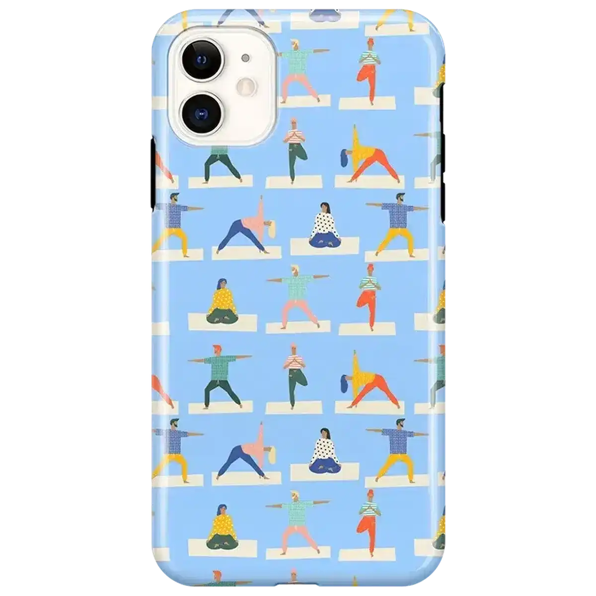 Go with the Flow | Light Blue Yoga Case