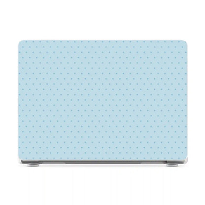 On the Dot | Blue Monochrome Polka Dot Laptop Shell