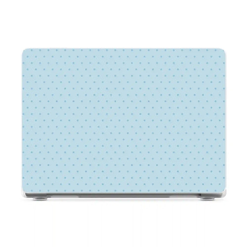 On the Dot | Blue Monochrome Polka Dot Laptop Shell