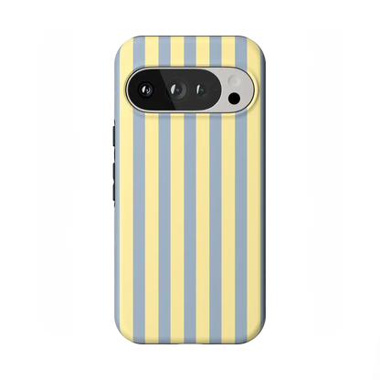 Coastline Stripes | Blue & Yellow Case