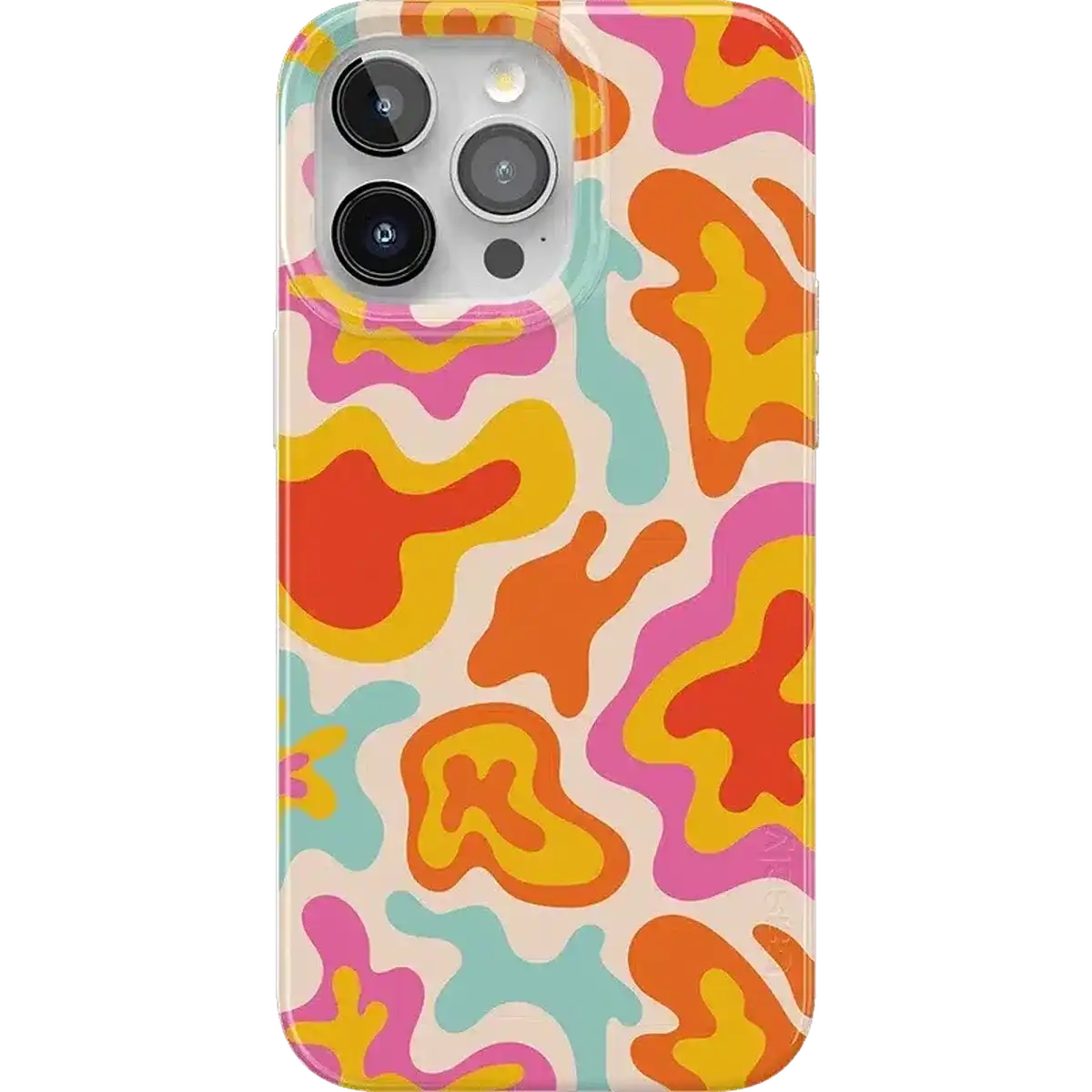 Tropical Color Splash | Abstract Retro Case
