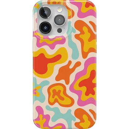 Tropical Color Splash | Abstract Retro Case