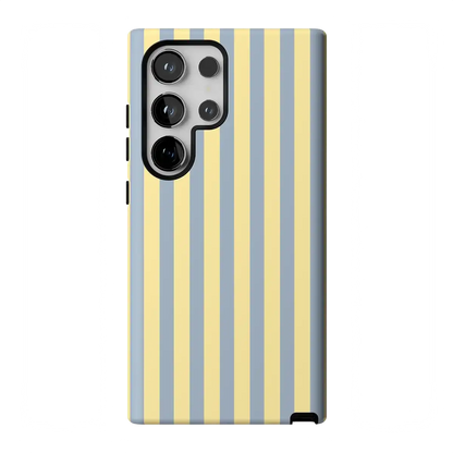 Coastline Stripes | Blue & Yellow Case