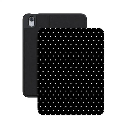 On the Dot | White Polka Dot iPad Case