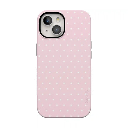 On the Dot | Pink & White Polka Dot Case