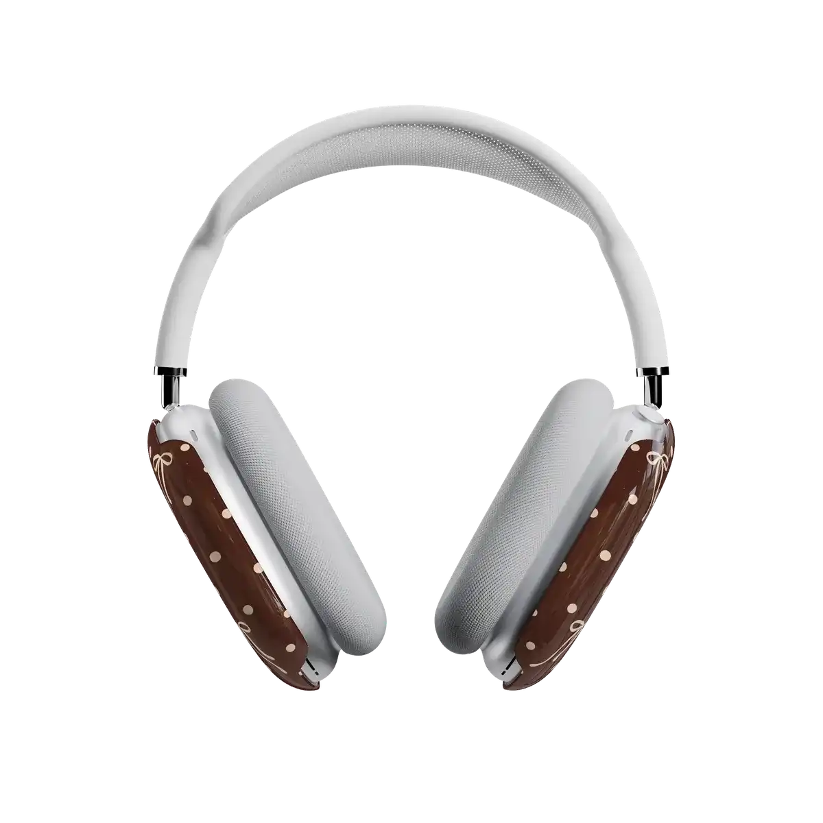 Teddy Bows | Brown Polka Dot AirPods Max Case