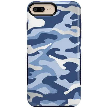 In Formation | Metallic Blue Camo Case