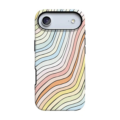 Ride The Wave | Pastel Rainbow Lined Case