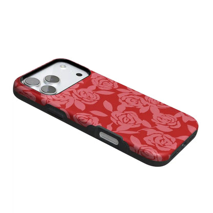 Final Rose | Red & Pink Floral Case