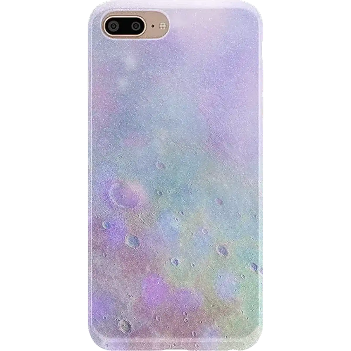 Over the Moon | Pastel Marble Moon Case