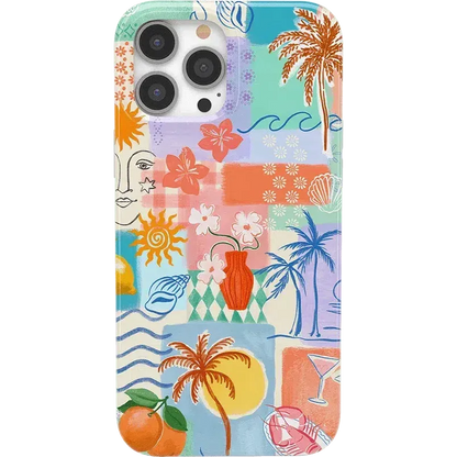 Tropical Heat | Beachy Collage Case