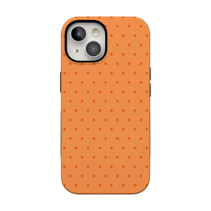 On the Dot | Orange Polka Dot Case