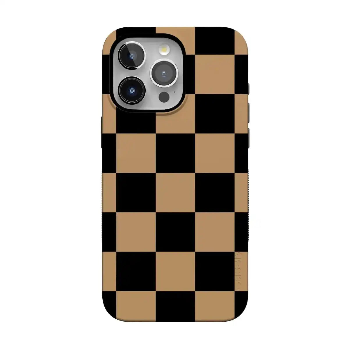 Fit Check | Black & Brown Checkerboard Case