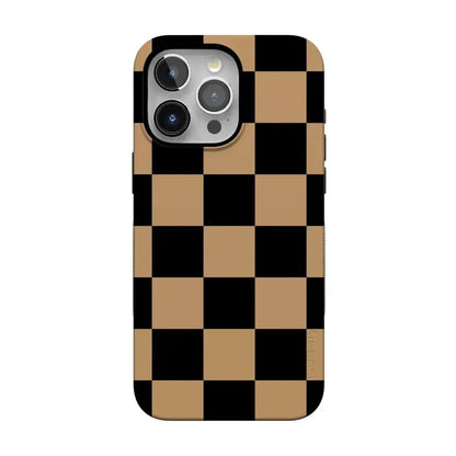 Fit Check | Black & Brown Checkerboard Case