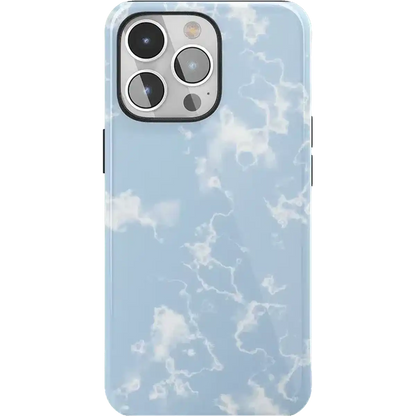 Light Blue Skies | Marble Clouds Case