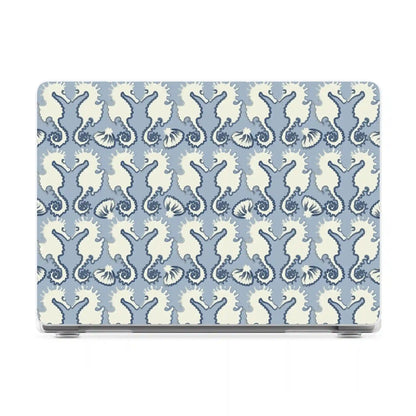Seahorse Drift | Coastal Blues Laptop Shell