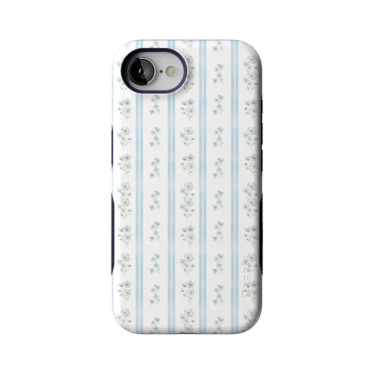 Cottage Stripe | Blue Floral Case