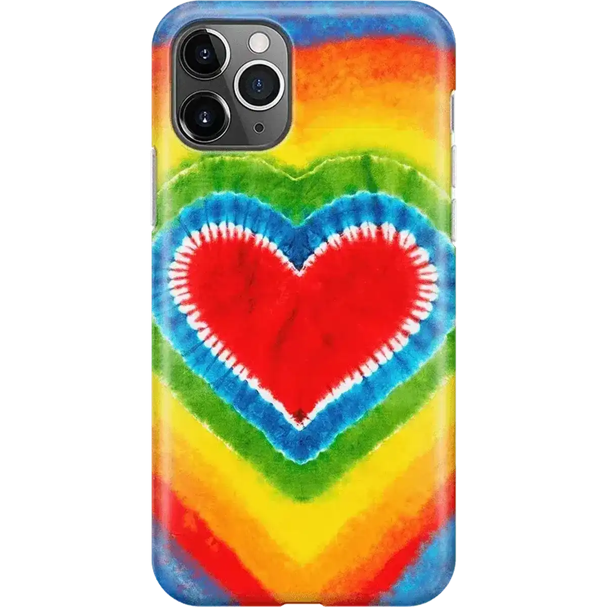 I Heart Tie Dye | Rainbow Heart Case
