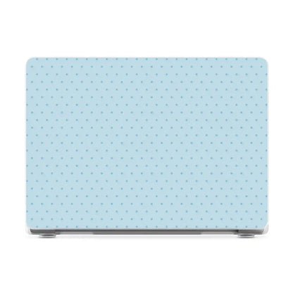 On the Dot | Blue Monochrome Polka Dot Laptop Shell