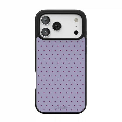 On the Dot | Purple & Plum Polka Dot Case
