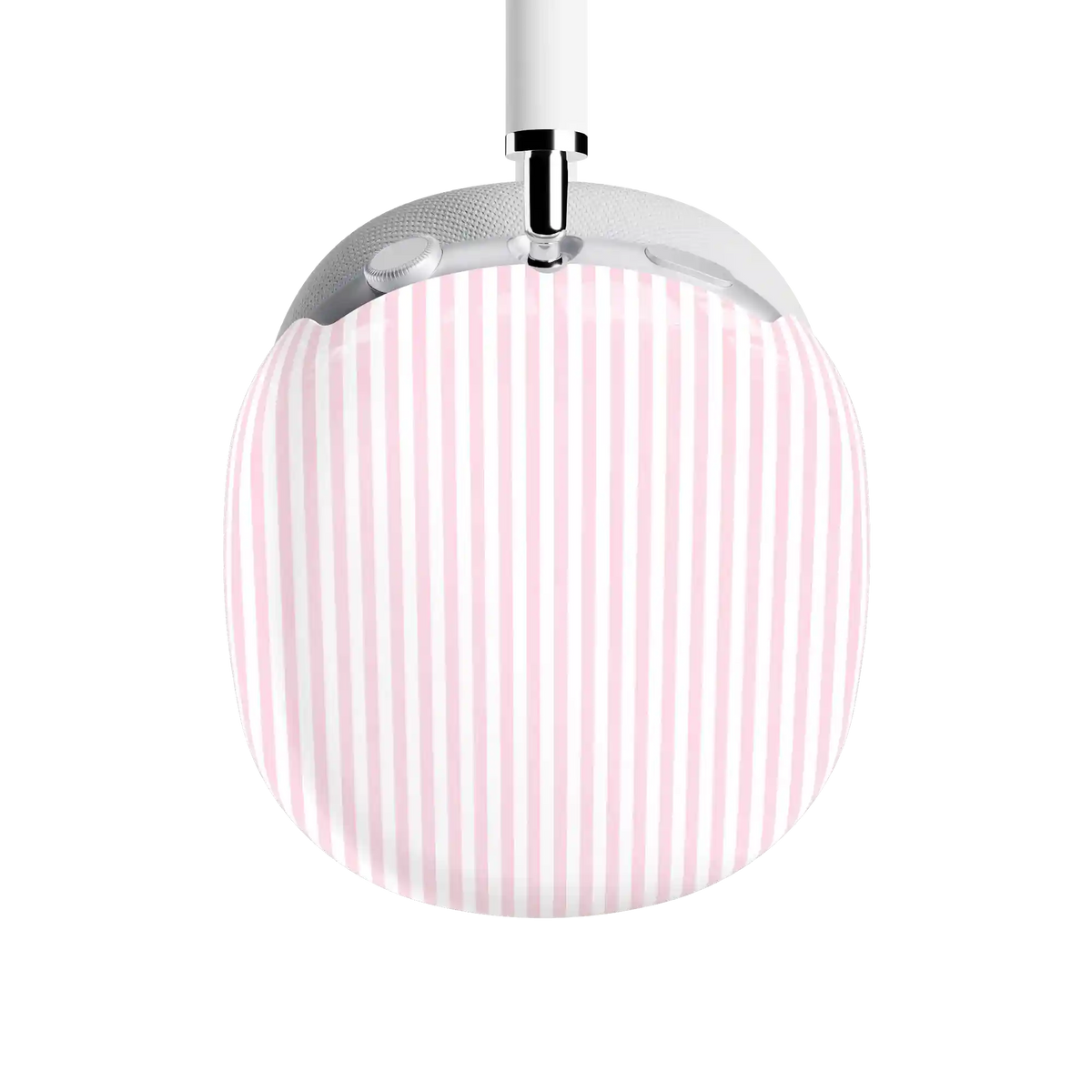 Stripes and the City | Light Pink Pinstripe AirPods Max Case