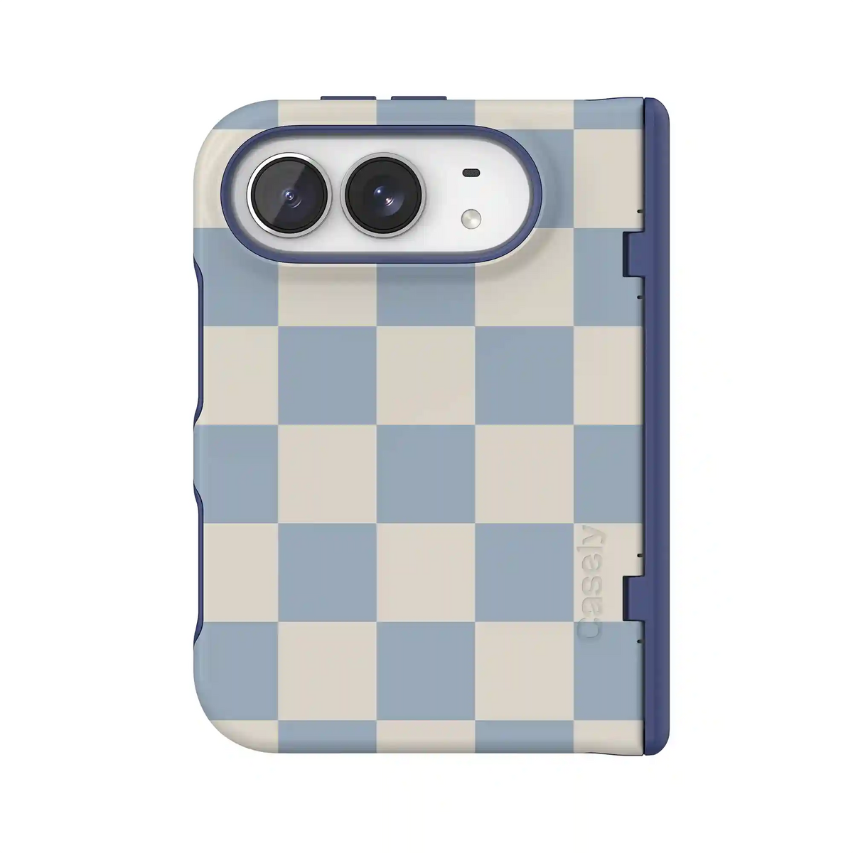 Fit Check | Light Blue Checkerboard Case