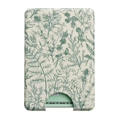 Sage Garden | Green Floral MagWallet