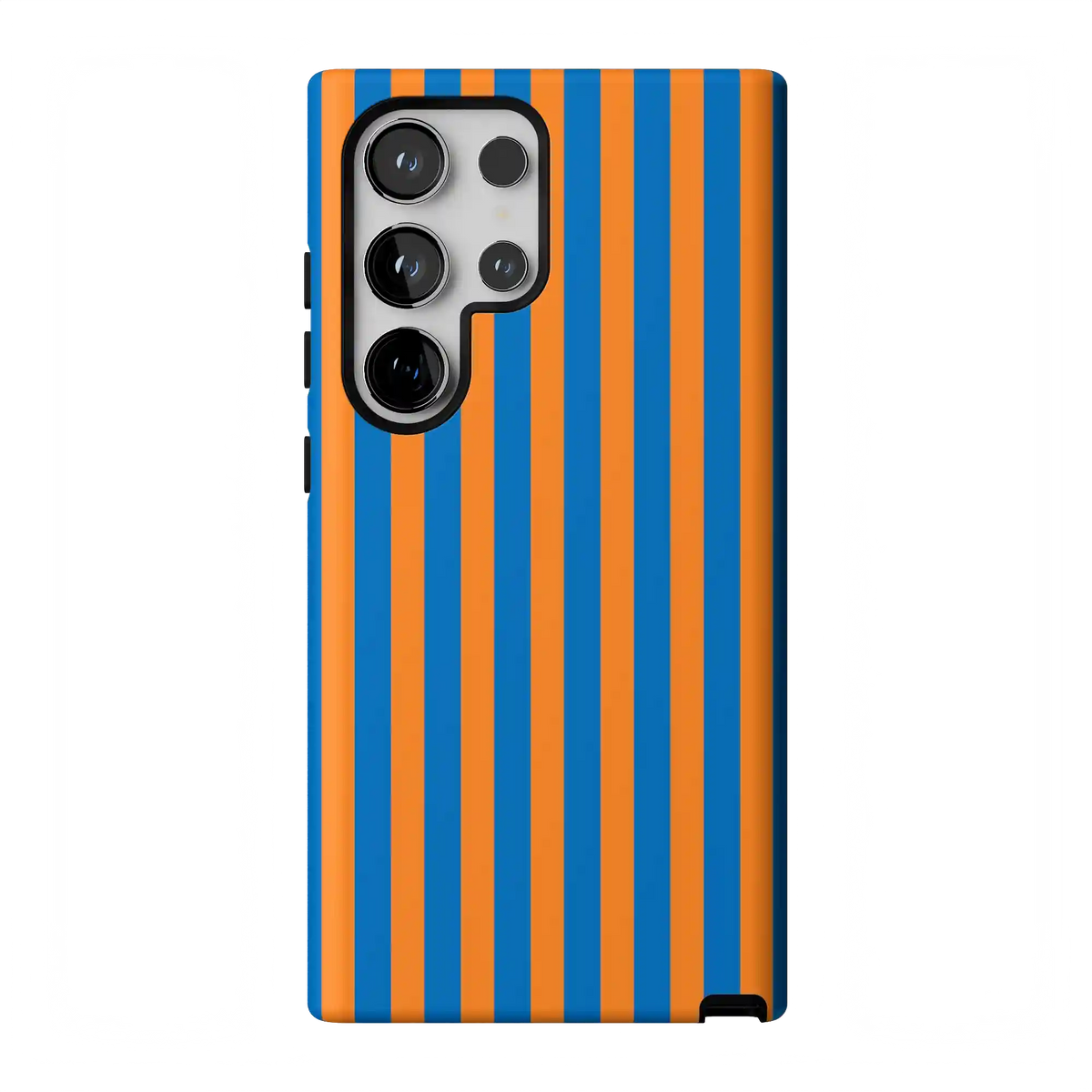 Go New York | Blue & Orange Stripes Case