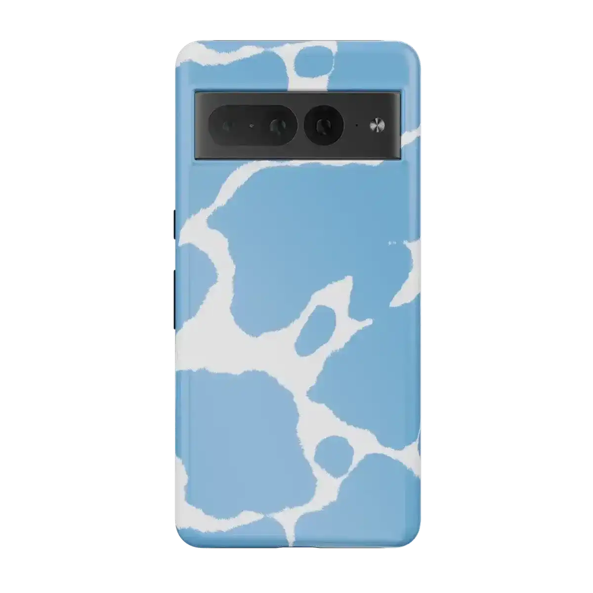 Current MOOd | Light Blue Cow Print Google Pixel Case
