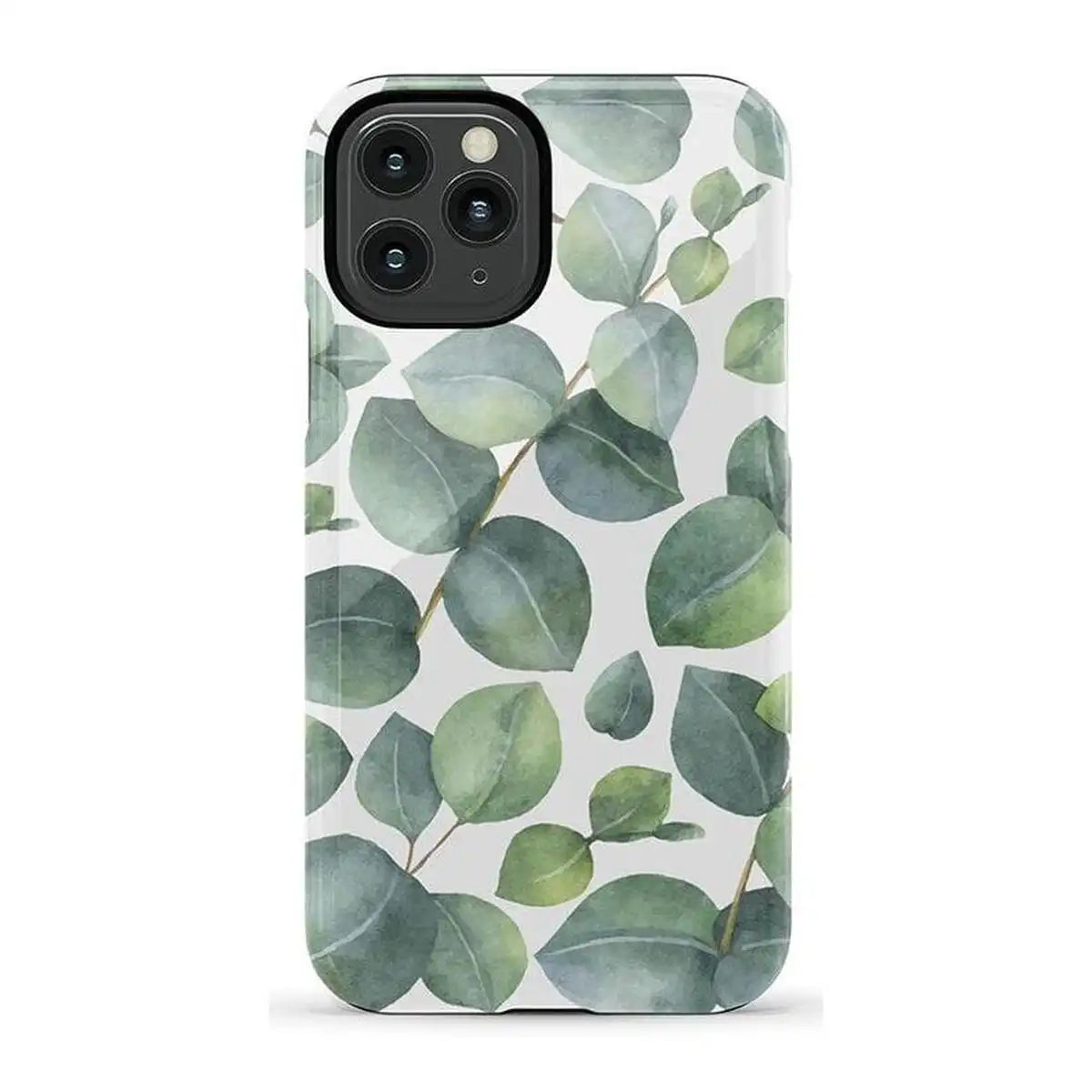Leaf Me Alone | Green Floral Print Case