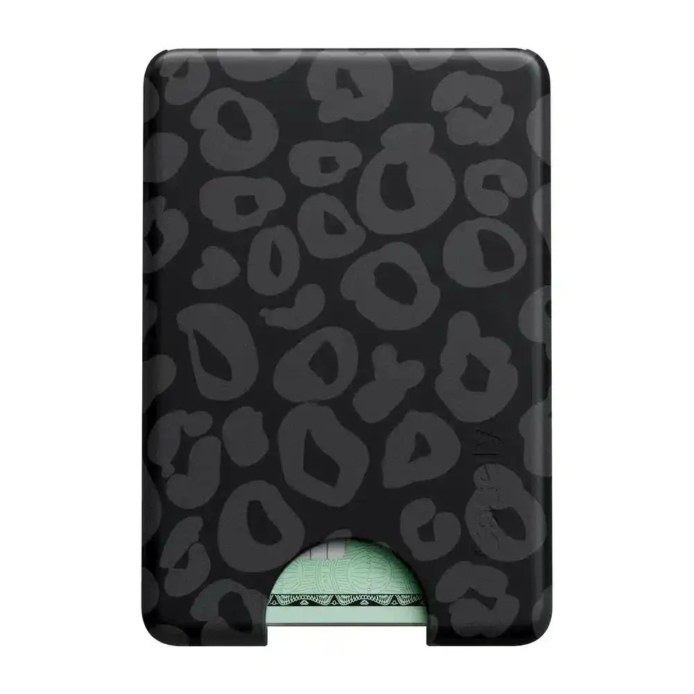 Into the Wild | Black Leopard MagWallet