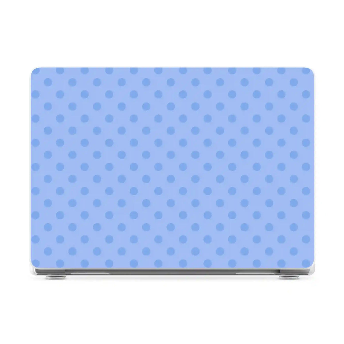 Spotted in SoHo | Periwinkle Polka Dot Laptop Shell